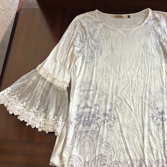 Origami by Vivien Size Small NWT $78 Tunic - Picture 4 of 8